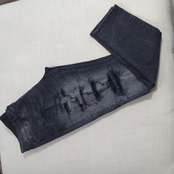 Jordan Craig Distressed Straight Jeans. Size 36X32 - Picture 5 of 8